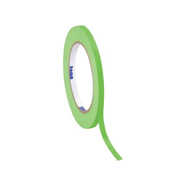 Tape Logic 1/4'' x 60 yds. Light Green Tape Logic Masking Tape, 12PK T93100312PKA - main